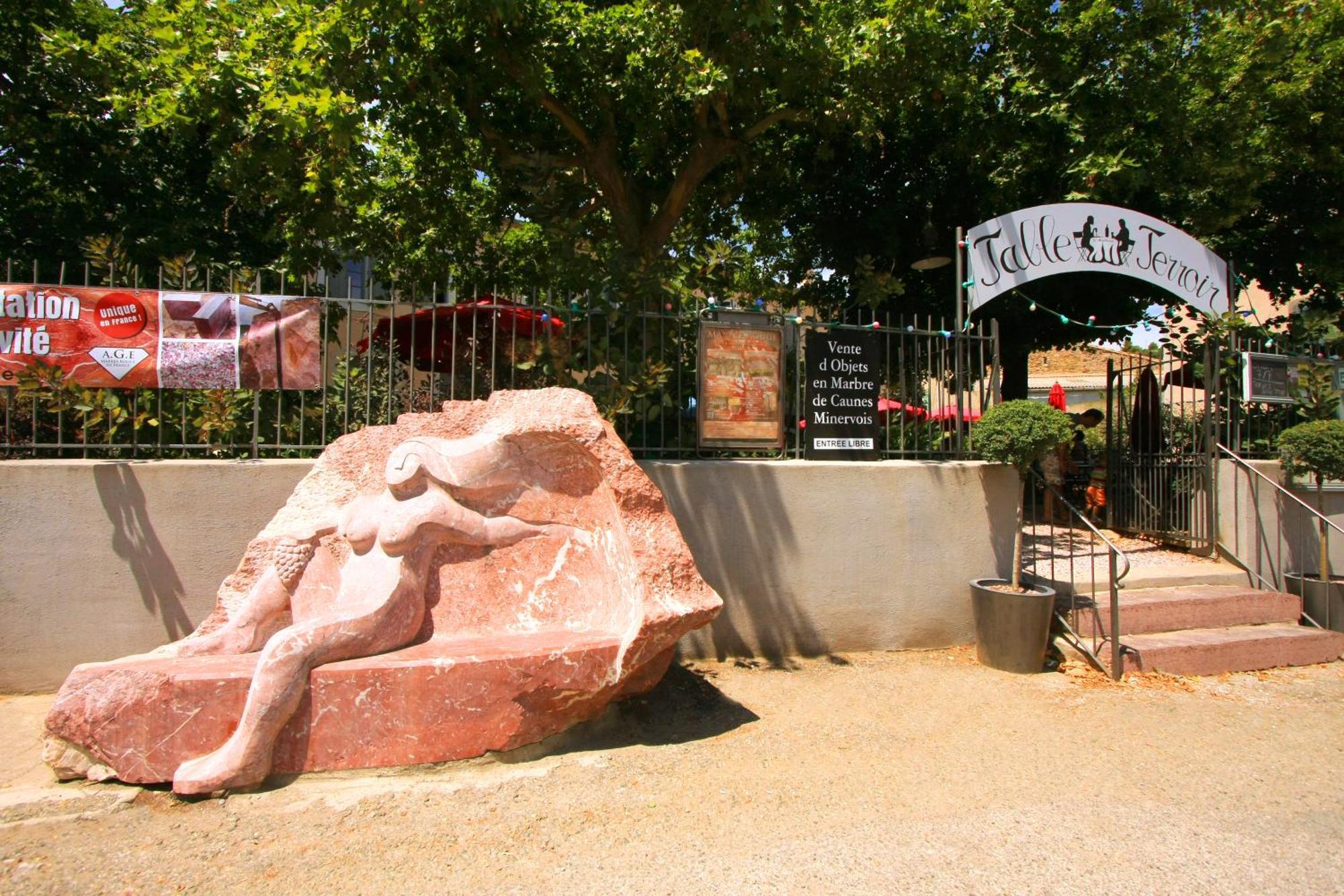 Logis Hotel - Restaurant La Marbrerie Caunes-Minervois Ngoại thất bức ảnh